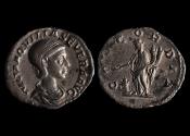 Ancient Coins - Aquilia Severa Ar Denarius, 221 AD