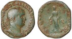 Ancient Coins - Balbinus Ae. sestertius (238 AD)