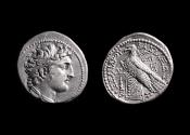 Ancient Coins - Alexander Balas Ar Tetradrachm, 147-146 BC