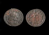 Ancient Coins - Maximianus Ae Follis, 307 AD