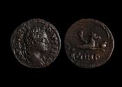 Ancient Coins - Elagabalus, Mysia, Parium Ae22, 218-222 AD
