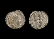 Ancient Coins - Marius Silvered Ae Antoninianus, 269 AD