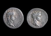 Ancient Coins - Gaius Caligula Ar Denarius, 37-38 AD