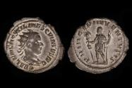 Ancient Coins - Hostilian Ar antoninianus