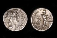 Ancient Coins - L. Lentulus and C. Claudius Marcellus Ar. Denarius