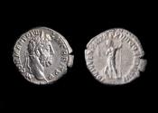 Ancient Coins - Commodus Ar Denarius, 189 AD