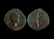 Ancient Coins - Julia Maesa Ae Sestertius, 218-220 AD