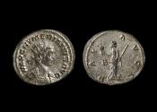 Ancient Coins - Numerian Silvered Ae Antoninianus, 283-284 AD