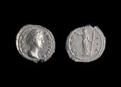 Ancient Coins - Faustina I the Elder Ar Denarius, 141 AD