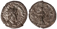 Ancient Coins - Victorinus Ae. billon antoninianus (AD 269-270)