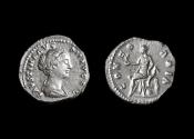 Ancient Coins - Faustina II the Younger Ar Denarius, 152-153 AD