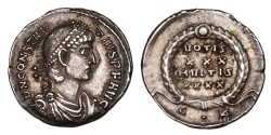 Ancient Coins - Constantius  II Ar. siliqua