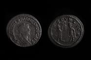 Ancient Coins - Saloninus Bi Antoninianus, AD 258