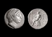 Ancient Coins - Antiochos I Soter Ar Tetradrachm, 280-261 BC