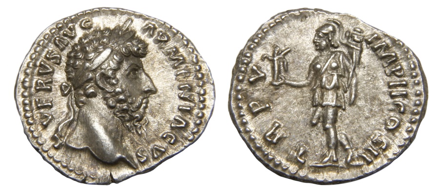 Lucius Verus Ar. denarius | Roman Imperial Coins