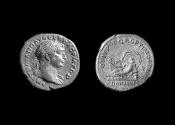 Ancient Coins - Trajan Ar Denarius, 103-111 AD