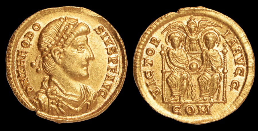 Theodosius I Au. solidus | Roman Imperial Coins