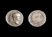 Ancient Coins - Vespasian Ar Denarius, 70 AD