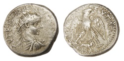 Ancient Coins - Diadumenian Ar. tetradrachm (AD 218)