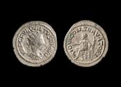 Ancient Coins - Quietus Ar Antoninianus, 260-261 AD