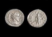 Ancient Coins - Gordian III Ar Antoninianus, AD 242-244