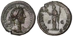 Ancient Coins - Commodus Ae. dupondius (AD 181)