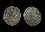 Ancient Coins - Constantine I Ae Follis, 307 AD - Very Rare