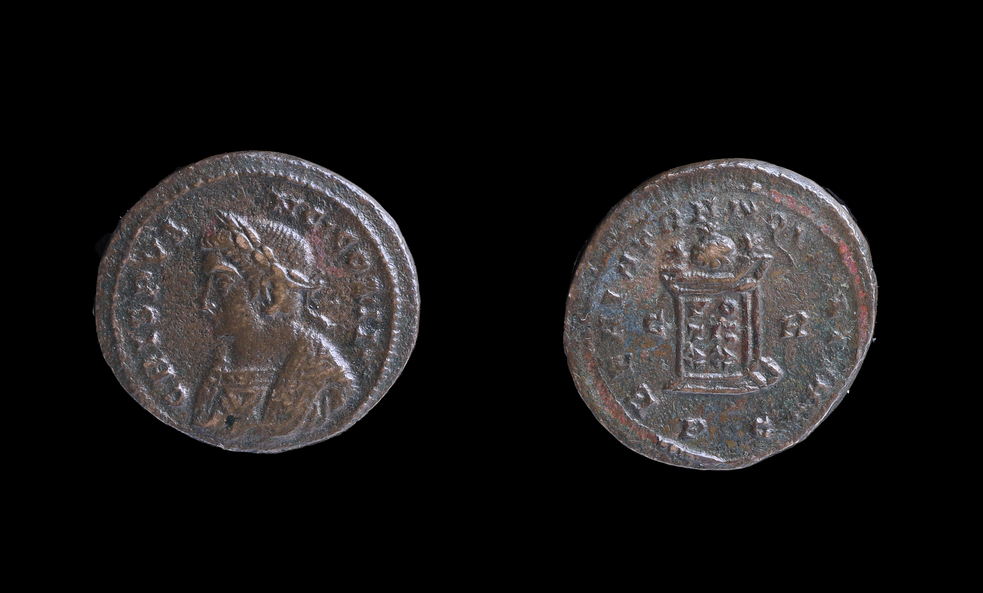 Crispus ae3 roman imperial coins