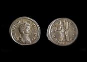 Ancient Coins - Severina Bi Denarius, 270-275 AD