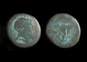 Ancient Coins - Judea, Legionary Ae2, 81/2-132/5 AD