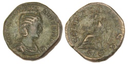 Ancient Coins - Otacilia Severa Ae. sestertius