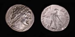 Ancient Coins - Ptolemy VIII Ar Tetradrachm