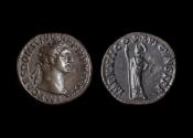Ancient Coins - Domitian Ar Denarius, 92-93 AD