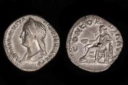 Ancient Coins - Sabina Ar denarius