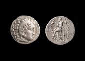 Ancient Coins - Alexander III the Great Ar Drachm, c. 301-297 BC