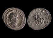 Ancient Coins - Trajan Decius Ar Antoninianus, 249-250 AD