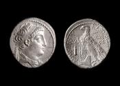 Ancient Coins - Demetrios II Nikator Ar Tetradrachm, 146-145 BC