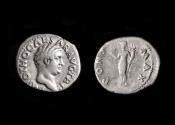 Ancient Coins - Otho Ar Denarius, 69 AD