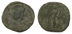 Ancient Coins - Julia Domna Ae. sestertius