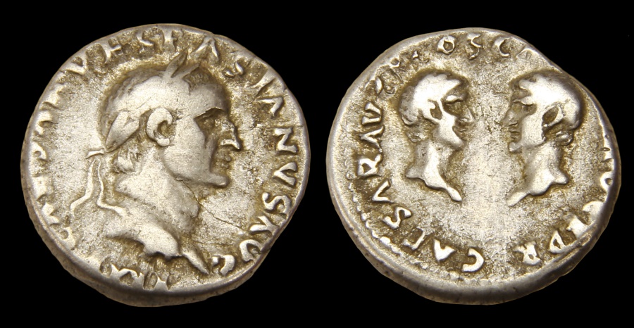 Vespasian Ar. denarius | Roman Imperial Coins