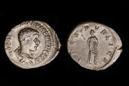 Ancient Coins - Diadumenian Ar denarius