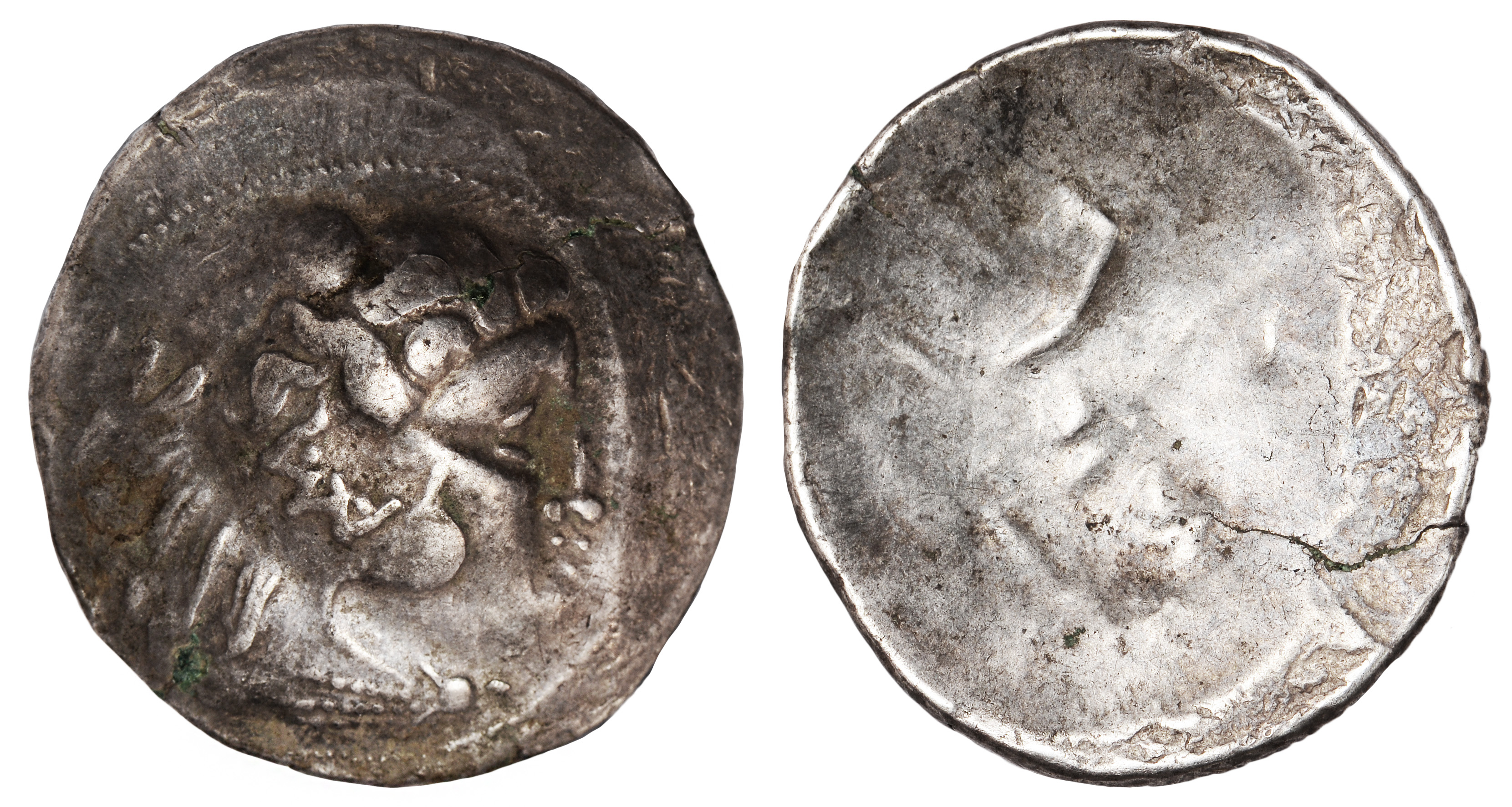 Danubian celts ar tetradrachm greek coins